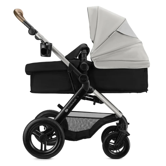 Kombinovaný kočárek 3v1 Moov 2 XL Air Grey Kinderkraft KSMOOVXLGRY0000