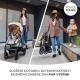 Kombinovaný kočárek 3v1 Newly Classic black + Mink PRO Kinderkraft KSNEWL00BLK300I