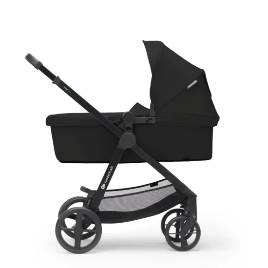 Kombinovaný kočárek 3v1 Newly Classic black + Mink PRO Kinderkraft KSNEWL00BLK300I