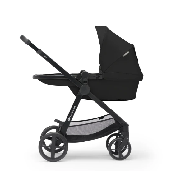 Kombinovaný kočárek 3v1 Newly Classic black + Mink PRO Kinderkraft KSNEWL00BLK300I