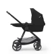 Kombinovaný kočárek 3v1 Newly Classic black + Mink PRO Kinderkraft KSNEWL00BLK300I