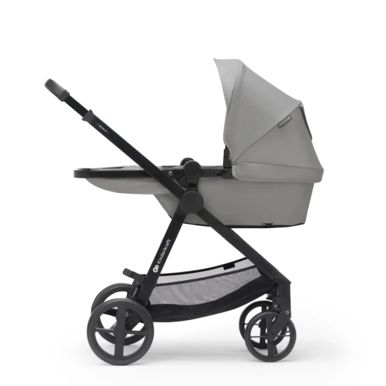 Kombinovaný kočárek 3v1 Newly Moonlight grey + Mink PRO Kinderkraft KSNEWL00GRY300I