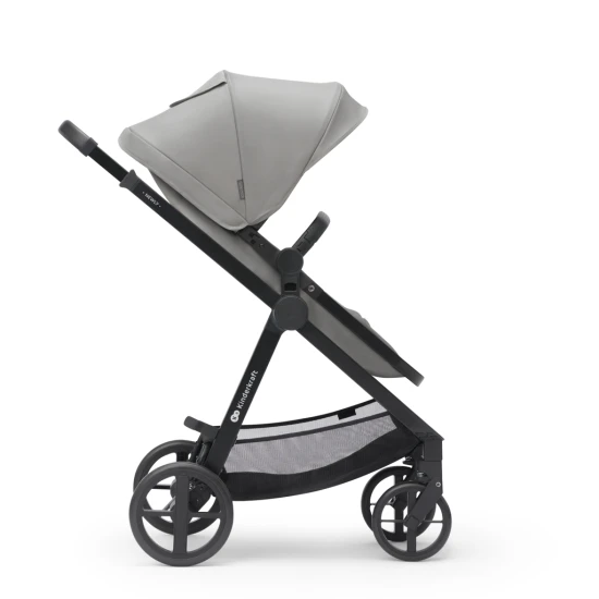Kombinovaný kočárek 3v1 Newly Moonlight grey + Mink PRO Kinderkraft KSNEWL00GRY300I