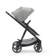 Kombinovaný kočárek 3v1 Newly Moonlight grey + Mink PRO Kinderkraft KSNEWL00GRY300I