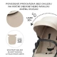 Kombinovaný kočárek 3v1 Newly Sand beige + Mink PRO Kinderkraft KSNEWL00BEG300I
