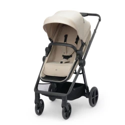 Kombinovaný kočárek 3v1 Newly Sand beige + Mink PRO