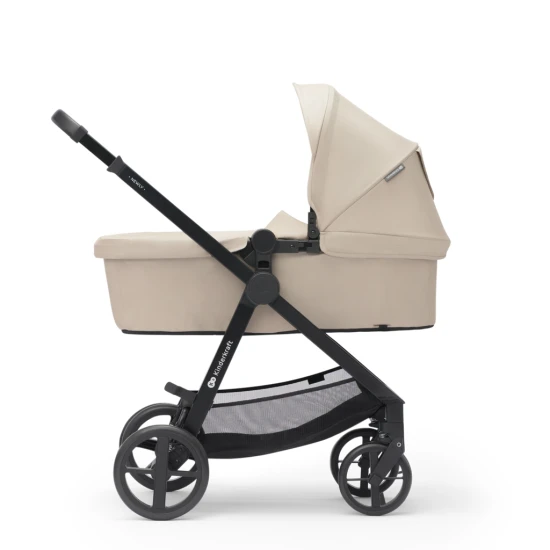 Kombinovaný kočárek 3v1 Newly Sand beige + Mink PRO Kinderkraft KSNEWL00BEG300I