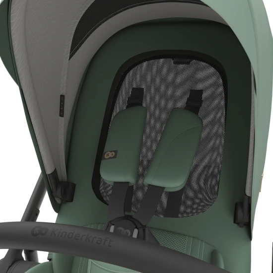 Kombinovaný kočárek 3v1 Prime 3 Dark Green Kinderkraft KSPRIM03GRE3000