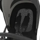 Kombinovaný kočárek 3v1 Prime 3 Venezian Black Kinderkraft KSPRIM03BLK3000