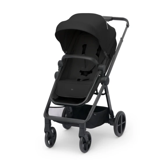 Kombinovaný kočárek 4v1 Newly Classic Black + Mink PRO Kinderkraft KSNEWL00BLK400I