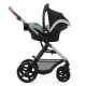 Kombinovaný kočárek Moov 2 3v1 Moonlight Grey penové kolesá Kinderkraft KSMOOV02GRYEV00