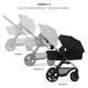 Kombinovaný kočárek Moov 2 3v1 Pure Black penové kolesá Kombinovaný kočárek Moov 2 3v1 Pure Black penové kolesá Kinderkraft KSMOOV02BLKEV00