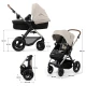 Kombinovaný kočárek Moov 2 Air 3v1 Moonlight Grey Kinderkraft KSMOOV02GRY0000