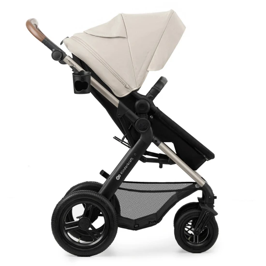 Kombinovaný kočárek Moov 2 Air 3v1 Moonlight Grey Kinderkraft KSMOOV02GRY0000