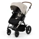 Kombinovaný kočárek Moov 2 Air 3v1 Moonlight Grey Kinderkraft KSMOOV02GRY0000