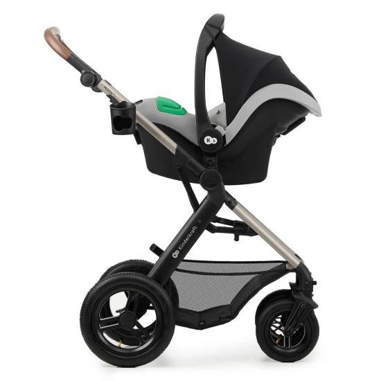 Kombinovaný kočárek Moov 2 Air 3v1 Moonlight Grey Kinderkraft KSMOOV02GRY0000