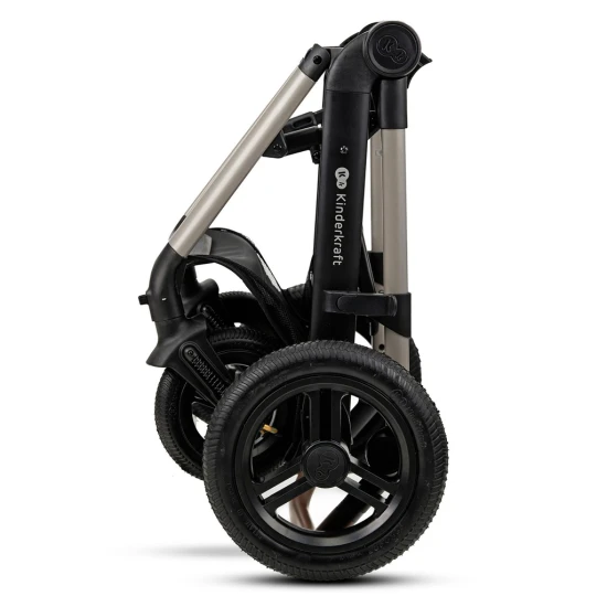 Kombinovaný kočárek Moov 2 Air 3v1 Moonlight Grey Kinderkraft KSMOOV02GRY0000