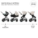 Kombinovaný kočárek Moov 2 Air 3v1 Moonlight Grey Kinderkraft KSMOOV02GRY0000