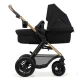 Kombinovaný kočárek Moov 2 Air 3v1 Pure Black Kinderkraft KSMOOV02BLK0000
