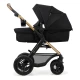 Kombinovaný kočárek Moov 2 Air 3v1 Pure Black Kinderkraft KSMOOV02BLK0000