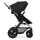 Kombinovaný kočárek Moov 2 Air 3v1 Pure Black Kinderkraft KSMOOV02BLK0000