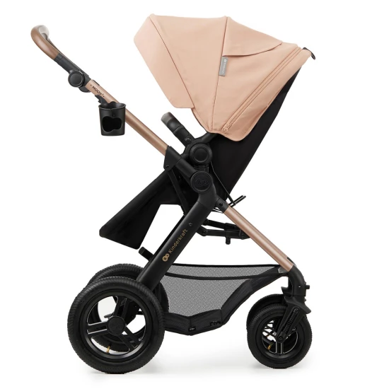 Kombinovaný kočárek Moov 2 Air 3v1 Sand Beige Kinderkraft KSMOOV02BEG0000