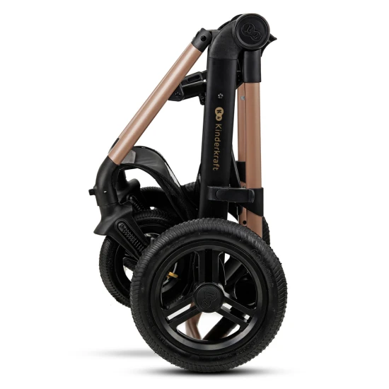 Kombinovaný kočárek Moov 2 Air 3v1 Sand Beige Kinderkraft KSMOOV02BEG0000