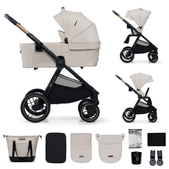 Kombinovaný kočárek Nea 2 2v1 Beige Kinderkraft KSNEA002BEG2000