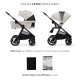 Kombinovaný kočárek Nea 2 2v1 Beige Kinderkraft KSNEA002BEG2000