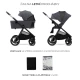 Kombinovaný kočárek Nea 2 2v1 Dark Grey Kinderkraft KSNEA002DGR2000