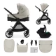 Kombinovaný kočárek Vesto 2 3v1 Beige Kinderkraft KSVEST02BEG3000