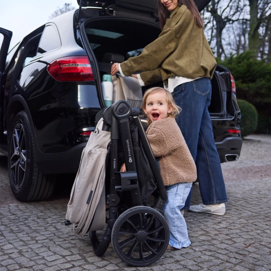 Kombinovaný kočárek Vesto 2 3v1 Beige Kinderkraft KSVEST02BEG3000