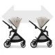 Kombinovaný kočárek Vesto 2 3v1 Beige Kinderkraft KSVEST02BEG3000