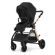 Kombinovaný kočárek Vesto 2 3v1 Black Kinderkraft KSVEST02BLK3000
