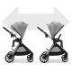 Kombinovaný kočárek Vesto 2 3v1 Grey Kinderkraft KSVEST02GRY3000