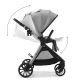 Kombinovaný kočárek Vesto 2 3v1 Grey Kinderkraft KSVEST02GRY3000
