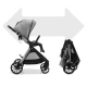 Kombinovaný kočárek Vesto 2 3v1 Grey Kinderkraft KSVEST02GRY3000