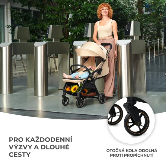 Sportovní kočárek Apino Raven black Kinderkraft KSAPIN00BLK0000