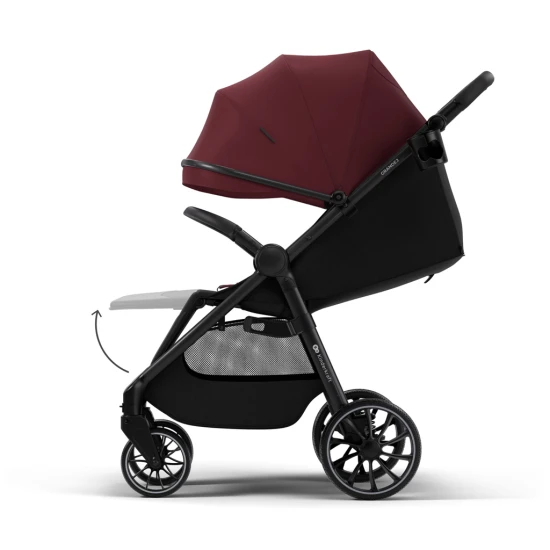 Sportovní kočárek Grande 2 Dark Ruby Kinderkraft KSGRAN02BRG0000