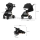 Sportovní kočárek Grande 2 Midnight Black Sportovní kočárek Grande 2 Midnight Black Kinderkraft KSGRAN02BLK0000