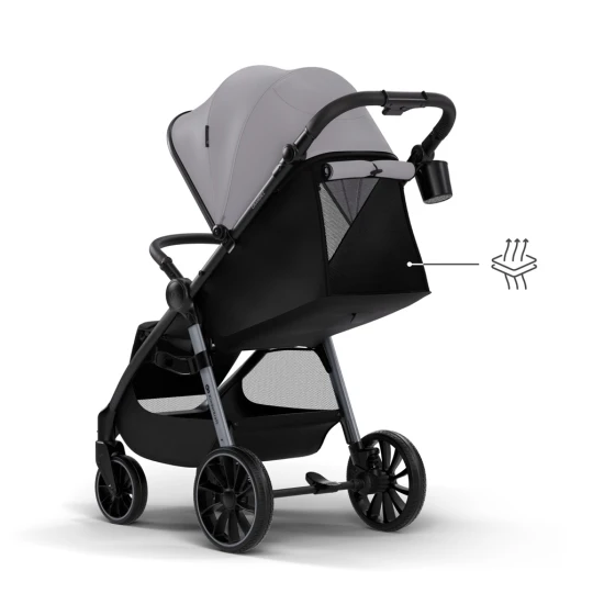 Sportovní kočárek Grande 2 Moonlight Grey Kinderkraft KSGRAN02GRY0000