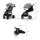Sportovní kočárek Grande 2 Moonlight Grey Kinderkraft KSGRAN02GRY0000