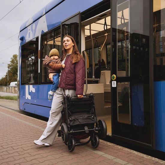 Sportovní kočárek Grande 2 Moonlight Grey Kinderkraft KSGRAN02GRY0000