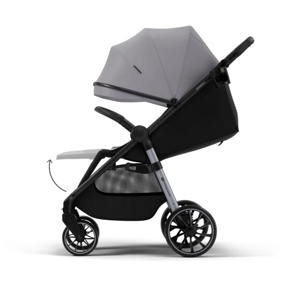 Sportovní kočárek Grande 2 Moonlight Grey Kinderkraft KSGRAN02GRY0000