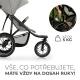 Sportovní kočárek Helsi 2 Grey Kinderkraft KSHELS02GRY0000