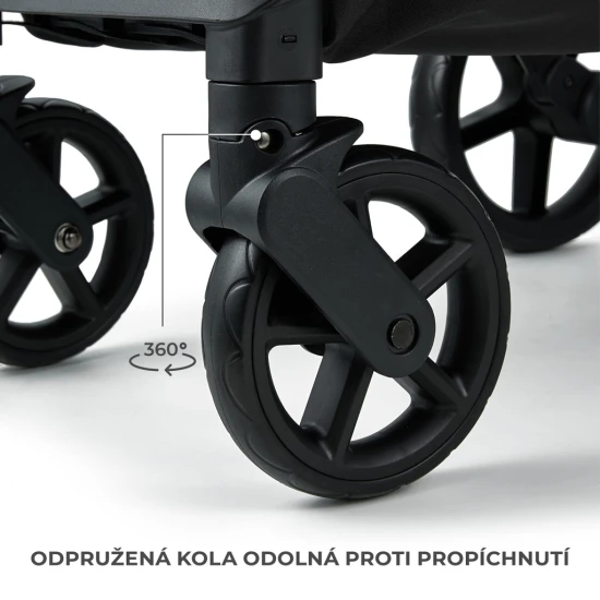Sportovní kočárek Loom Beige Sportovní kočárek Loom Beige Kinderkraft KSLOOM00BEG0000