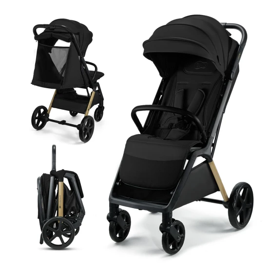 Sportovní kočárek Loom Black Kinderkraft KSLOOM00BLK0000