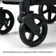 Sportovní kočárek Loom Black Kinderkraft KSLOOM00BLK0000