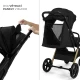 Sportovní kočárek Loom Black Kinderkraft KSLOOM00BLK0000