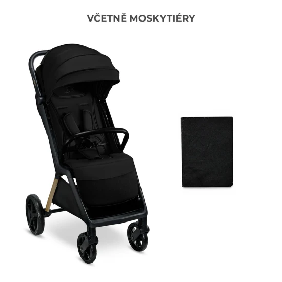 Sportovní kočárek Loom Black Kinderkraft KSLOOM00BLK0000